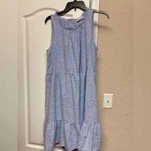 Linen dress-size large- only worn once